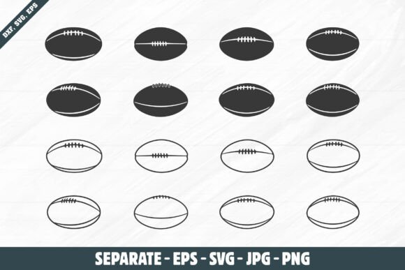 AFL Football Silhouette Set: Graphics & Crafts Review