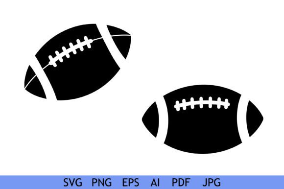 American Football Ball Silhouette: Embroidery Review