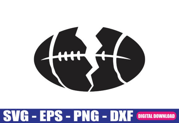 American Football Easter Egg SVG: Graphics for Crafts