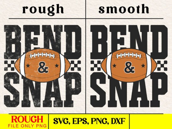 Bend and Snap Football SVG: Graphics for Crafts