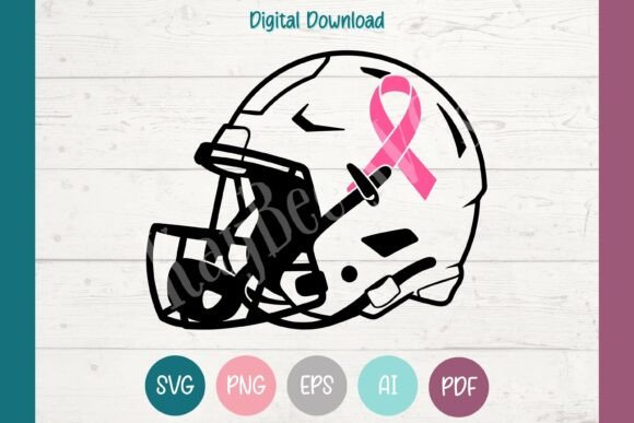 Breast Cancer Football Helmet: A Stitch Test