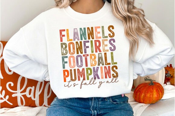 Flannels Bonfires Football SVG PNG: Graphics for Crafts