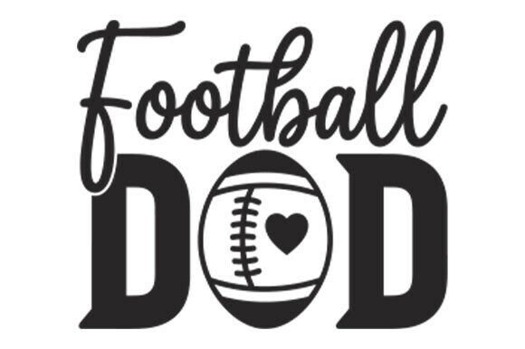 Football Dad Graphics for Crafts and Digital Products