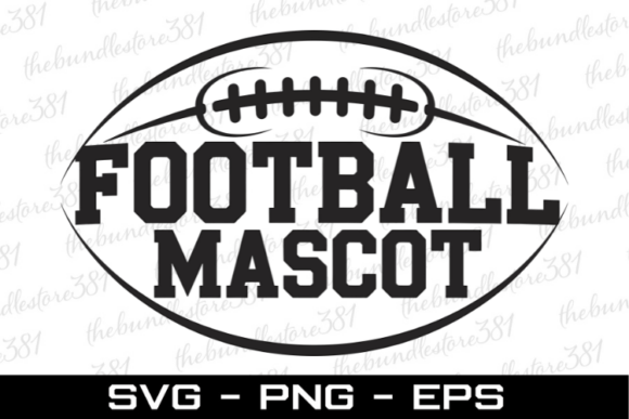 Football Mascot SVG: Graphics for Crafts & Sales