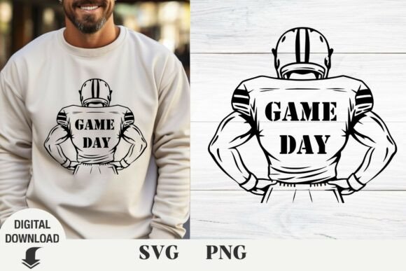Football Svg Graphics for Game Day Crafts Projects