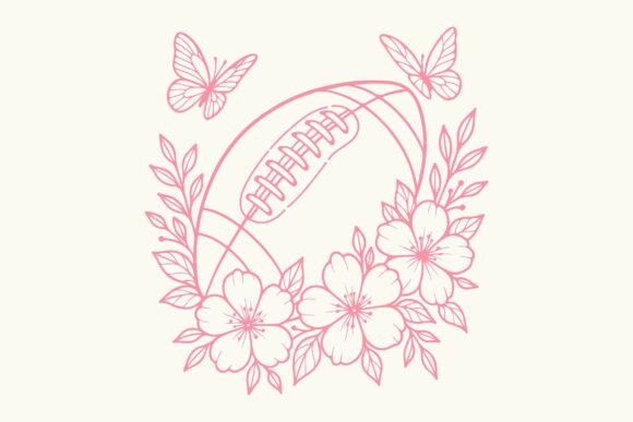 Football SVG PNG Sublimation Clipart: Graphics for Crafts