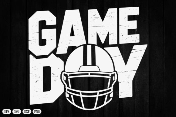 Game Day Football SVG Graphics for Local Crafts Branding