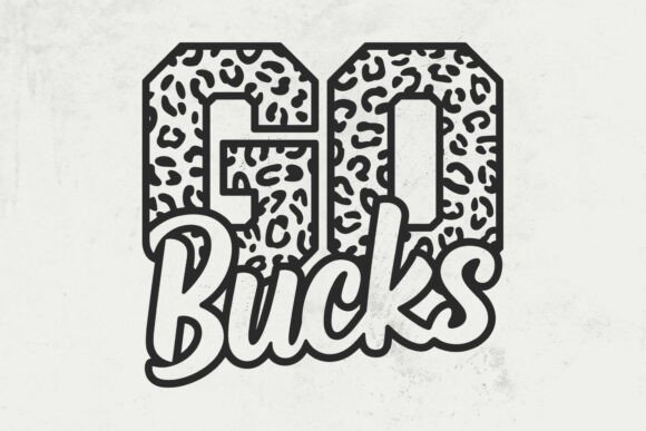 Go Leopard Bucks SVG: Graphics for Crafts & Blogs