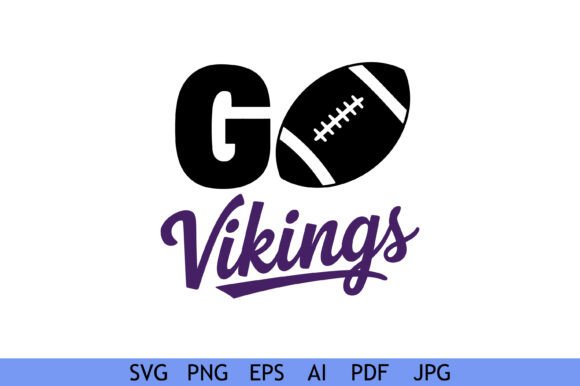 Go Vikings Football Team Spirit: Graphics & Crafts Review