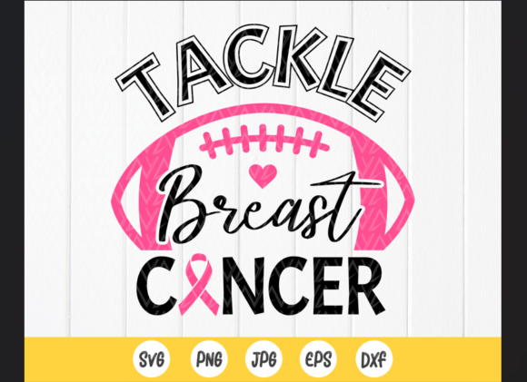 Tackle Breast Cancer SVG: Graphics for Crafts & Web